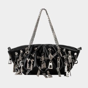 Structured Statement Bag for dark alternative styling